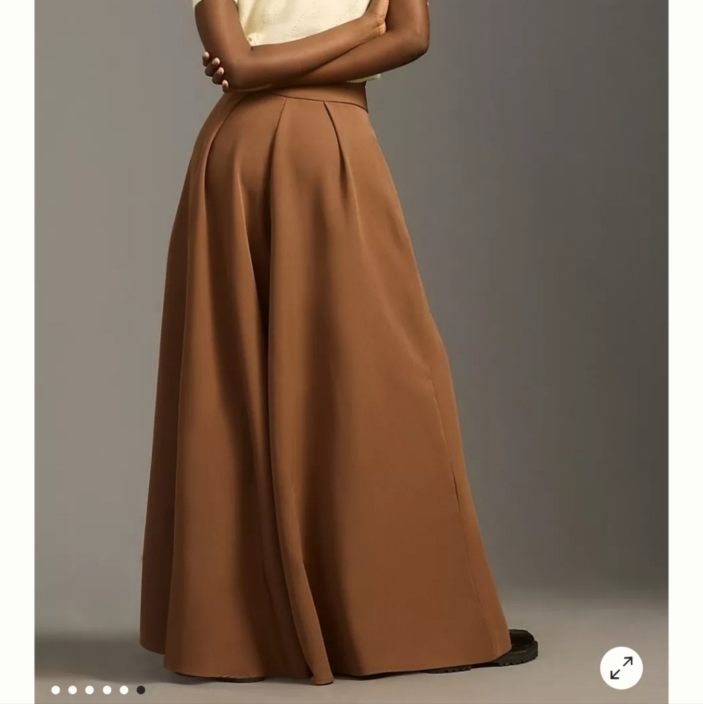Amazing Brown Palazzo Pants from Anthropologie - Picture 6 of 13